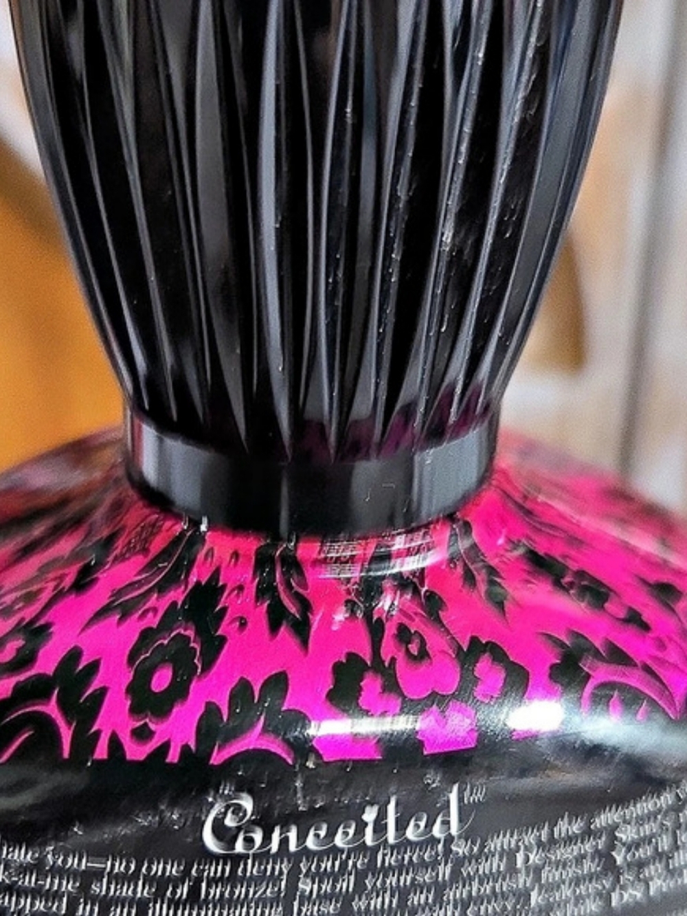 Conceited Body Oil Pink & Black 13.5 fl oz NWT - Picture 7 of 8